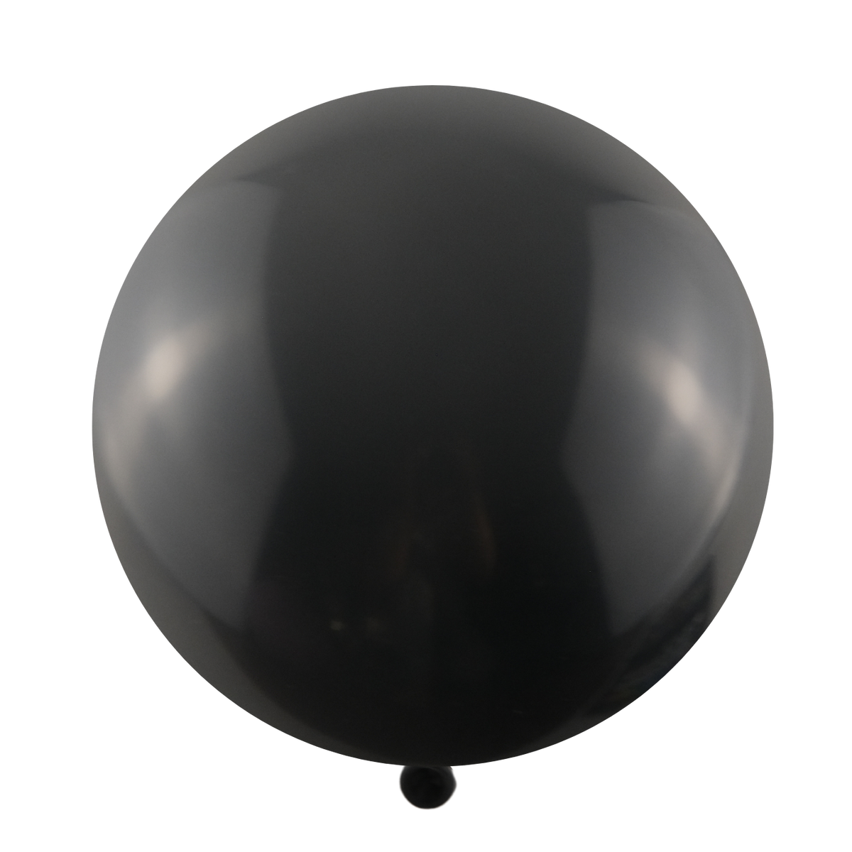 black latex balloons
