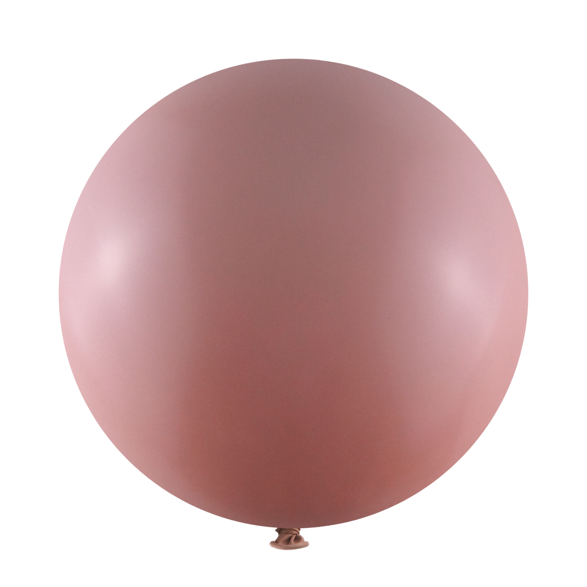 muted rosewood latex balloons