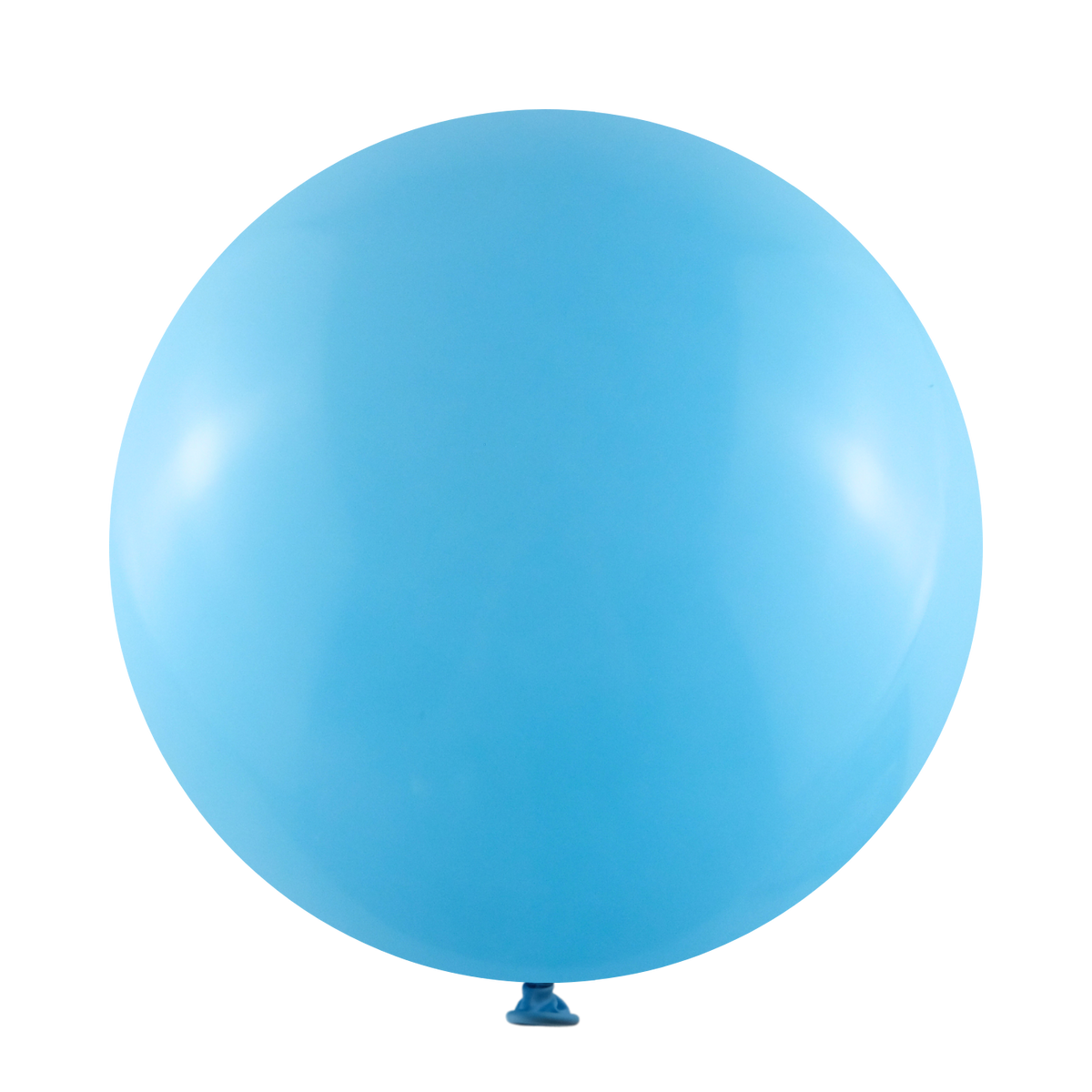 sky blue latex balloons
