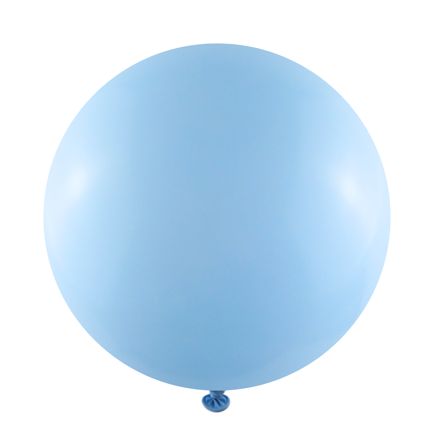 soft blue latex balloons