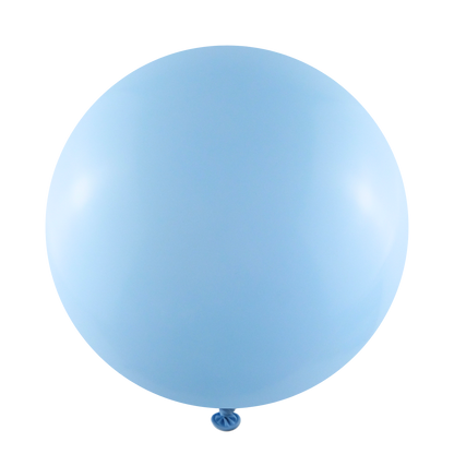 Soft Blue Latex Balloons