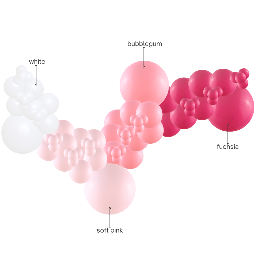 diy balloon garland kit (9ft)